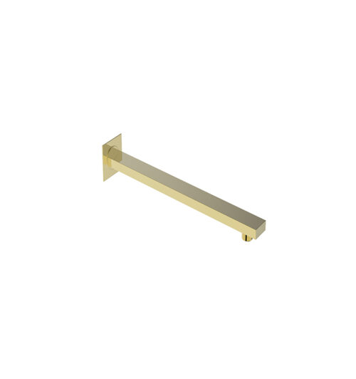 BRAZO REG PARED 38CM KUBIKA-B DORADO