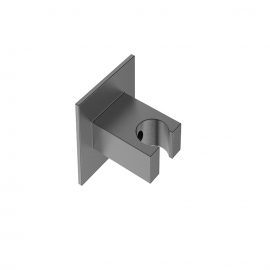 SOPORTE DUCHA TEL KUBIKA-CP GUNGREY