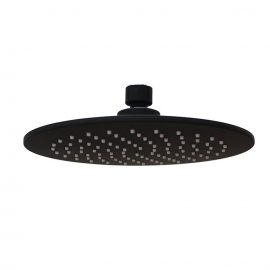 REGADERA REDONDA LOFT BLACK III 20 CM