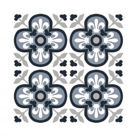 ALLEGRA FLORA 60*60 GRIS