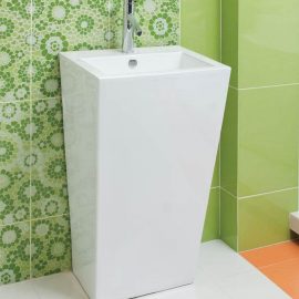 LAVAMANOS PEDESTAL FRIDA BLANCO