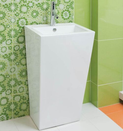 LAVAMANOS PEDESTAL FRIDA BLANCO