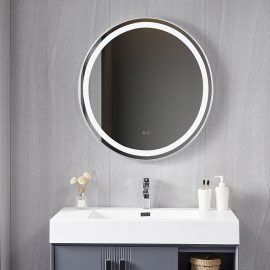 ESPEJO 80CM URBAN LED CROMO