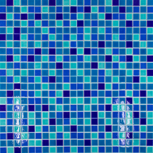 MOS MALIBU 30.6*30.6 MIX AZUL