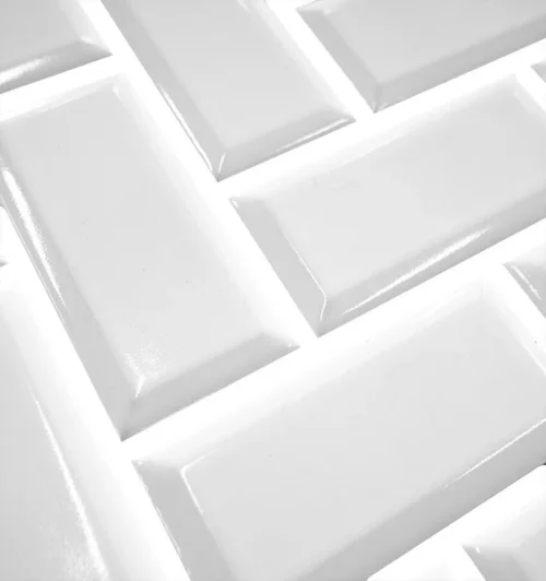 MOS BRICKELL CHEVRON 27.5*27.5 BLANCO