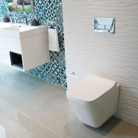 SANITARIO SUSPEND AURORA S/TANQUE BLANCO