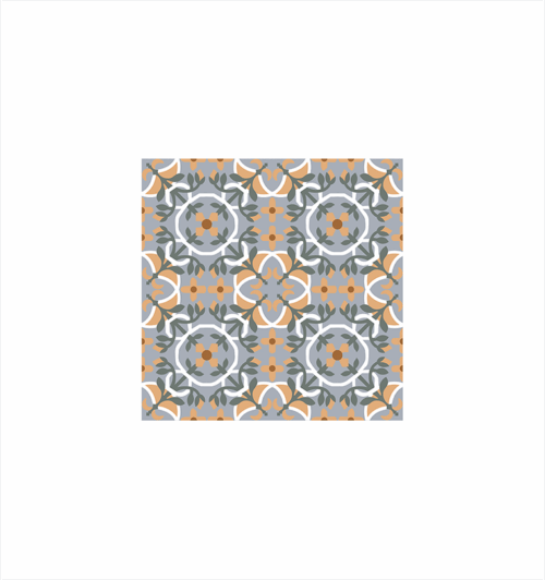 ALLEGRA IVY 60*60 MULTICOLOR