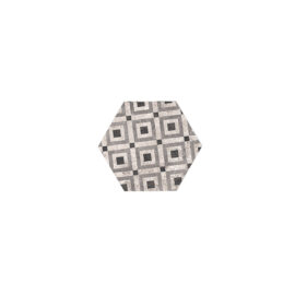 HEXAGON CITY DECOR 20*23 GRIS