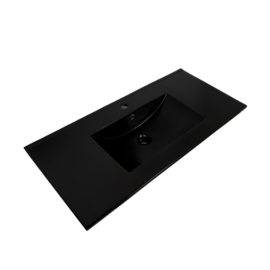 LAVAMANOS MESON 100CM OLIVIA NEGRO