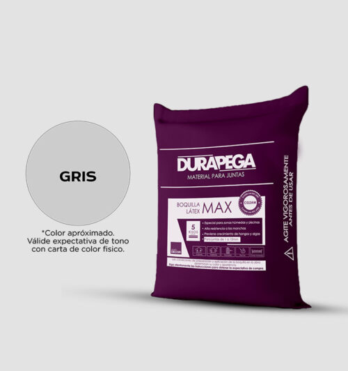 DURAPEGA BOQ MAX 1-10MM 5KG GRIS